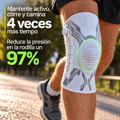 Rodillera con dial: soporte a tu medida